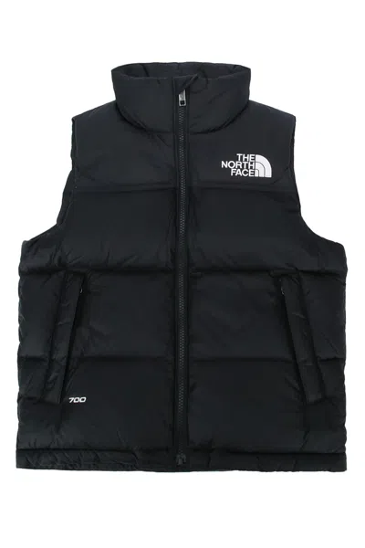 The North Face Kids 1996 Retro Nuptse Vest In Tnf Black/tnf Black/r