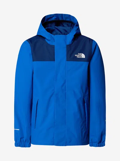 The North Face Kids Antora Rain Jacket In Blue