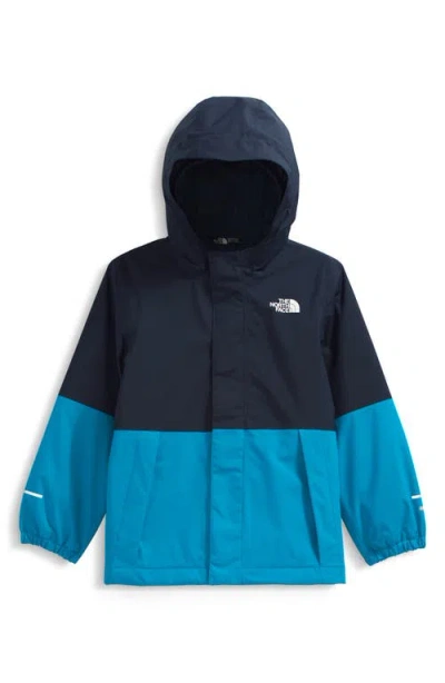 The North Face Kids' Antora Waterproof Insulated Rain Jacket In Blue