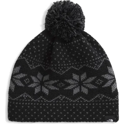 The North Face Kids' Cabin Ski Beanie In Gray
