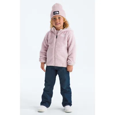 The North Face Kids' Campshire Ear Appliqué Fleece Zip Hoodie In Purple
