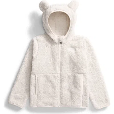 The North Face Kids' Campshire Ear Appliqué Fleece Zip Hoodie In White
