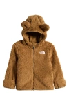The North Face Babies'  Kids' Campshire Ears Fleece Zip Hoodie In Utility Brown