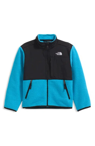 The North Face Kids' Denali Water Repellent Fleece Jacket In Blue