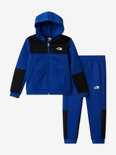 The North Face Kids Easy Full Zip Tracksuit In Blue
