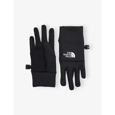 The North Face Kids' Etip Fleece Gloves In Black