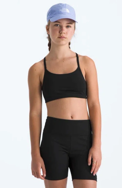 The North Face Kids' Flex Sports Bra In Black