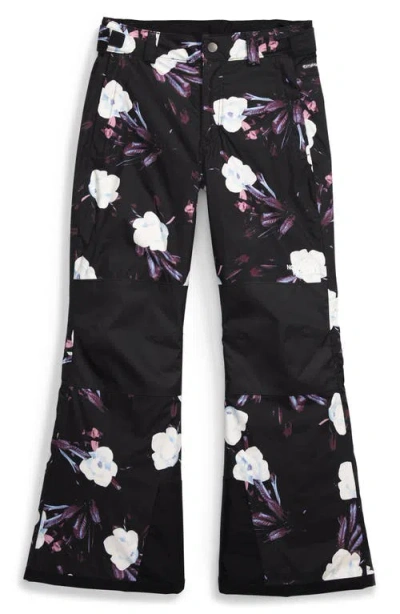 The North Face Women's Freedom Insulated Pants In Tnf Black Winter Flowers Print