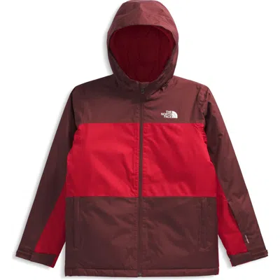 The North Face Kids' Freedom Waterproof Insulated Recycled Polyester Jacket In Brown