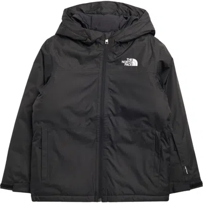 The North Face Kids' Cyclone 3 Windwall Packable Water Resistant Jacket In Black