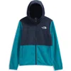 The North Face Kids' Glacier Polar Fleece Zip-up Hoodie In Blue