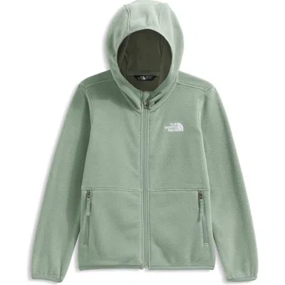 The North Face Kids' Glacier Polar Fleece Zip-up Hoodie In White