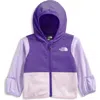 The North Face Kids' Glacier Zip Hoodie In Purple