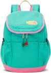 THE NORTH FACE KIDS GREEN MINI EXPLORER BACKPACK