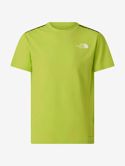 The North Face Kids Mountain Athletics T-shirt In Green