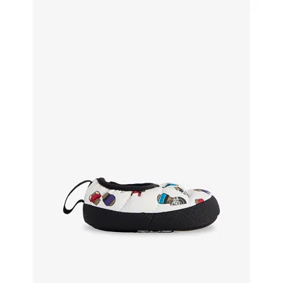 The North Face Uptse Bears Print Mult Kids' Nuptse Padded Mules Eur 20 / 4 Uk In Multi