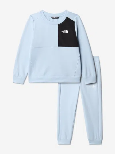 The North Face Kids Performance Fleece Tracksuit In Blue