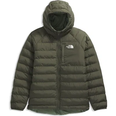 The North Face Kids' Perrito Reversible Water Repellent Jacket In Green
