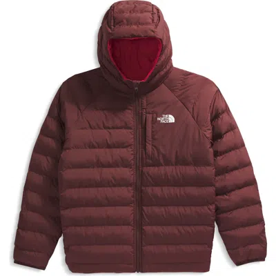 The North Face Kids' Perrito Reversible Water Repellent Jacket In Burgundy