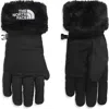 The North Face Kids' Shasta Water Repellent Gloves In Black