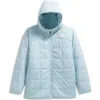 The North Face Kids' Shasta Water Repellent Reversible Hooded Jacket In Blue