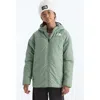 The North Face Kids' Shasta Water Repellent Reversible Hooded Jacket In Green