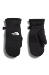 The North Face Kids' Sierra E-tip Mittens In Tnf Black
