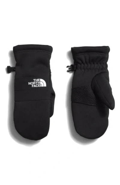The North Face Kids' Sierra E-tip Mittens In Tnf Black