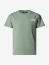 The North Face Kids Simple Dome T-shirt In Green