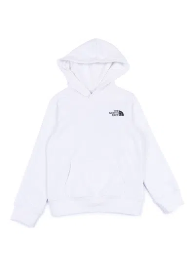 The North Face Kids Teen Box Nse Regular Hoodie Tnf White/tnf Black