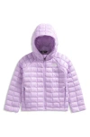 The North Face Kids' Thermoball Eco Hooded Jacket In Purple