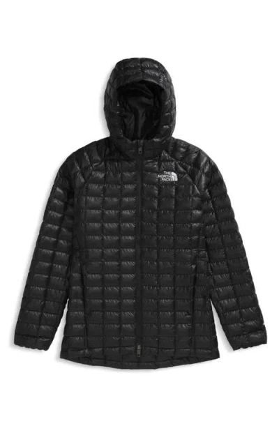 The North Face Kids' Thermoball Hooded Parka In Black