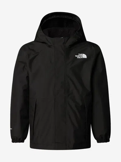 The North Face Kids Warm Antora Rain Jacket In Black