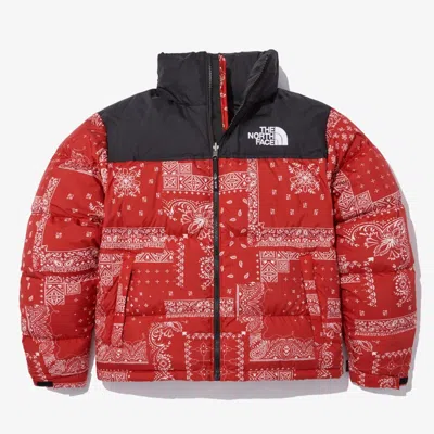 Pre-owned The North Face Korea M's 1996 Novelty Nuptse Jacket Nj1dn76e Rio_red Asian Fit