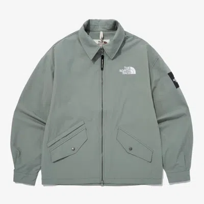 Pre-owned The North Face Korea Neilton Collar Blouson Nj3bq03l Avocado Asian Fit In Green