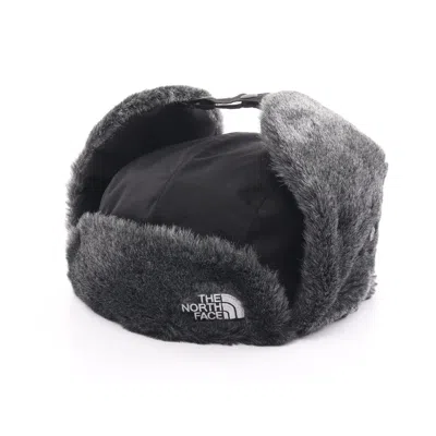 The North Face Label Expedition Earmuff Cap Hat In Black