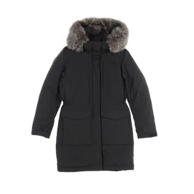 The North Face Label New Grant Down Parka New Grant Down Coat In Black