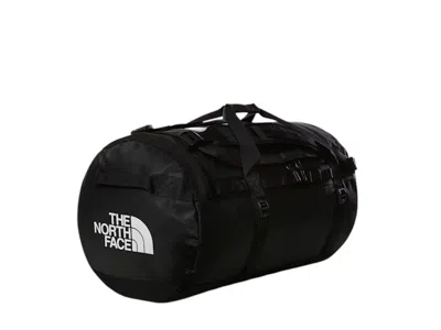 Pre-owned The North Face Large Base Camp Duffel Bag In Tnf Black/tnf White