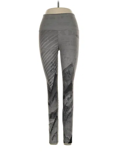 Pre-owned The North Face Leggings In Gray