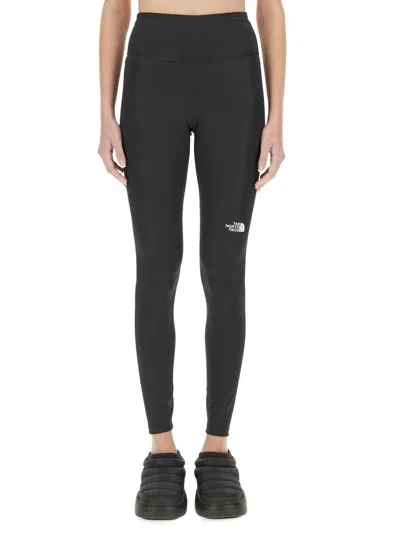The North Face Logo Print Leggings In Black