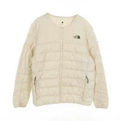 The North Face Lewes T Jacket Inner Down Jacket Collarless Ivory In Multi