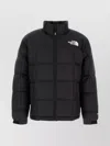 The North Face High Collar Puffer Quilted Jacket In Black
