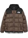 The North Face 1996 Retro Nuptse Down Jacket In Brown