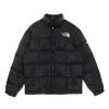 The North Face Lhotse Jacket Men's Down Jacket Black/black/white In Nero Neri E Grigi