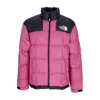 The North Face Lhotse Jacket Men's Down Jacket Red Violet In Red Violet