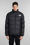 The North Face Black 1996 Retro Nuptse Down Jacket In Black