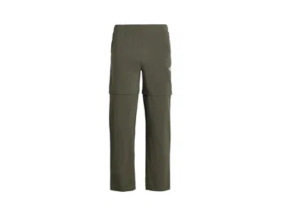 The North Face Lightweight Convertible Hike Pants (little Kids/big Kids) Boy's Workout New Taupe Green : Lg (12 Big
