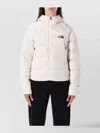The North Face Lightweight Cropped Down Hooded Jacket In White