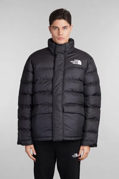 The North Face Carduelis Logo-embroidered Padded Jacket In Black