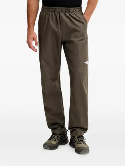 The North Face Limestone Logo Track Pants In Brown